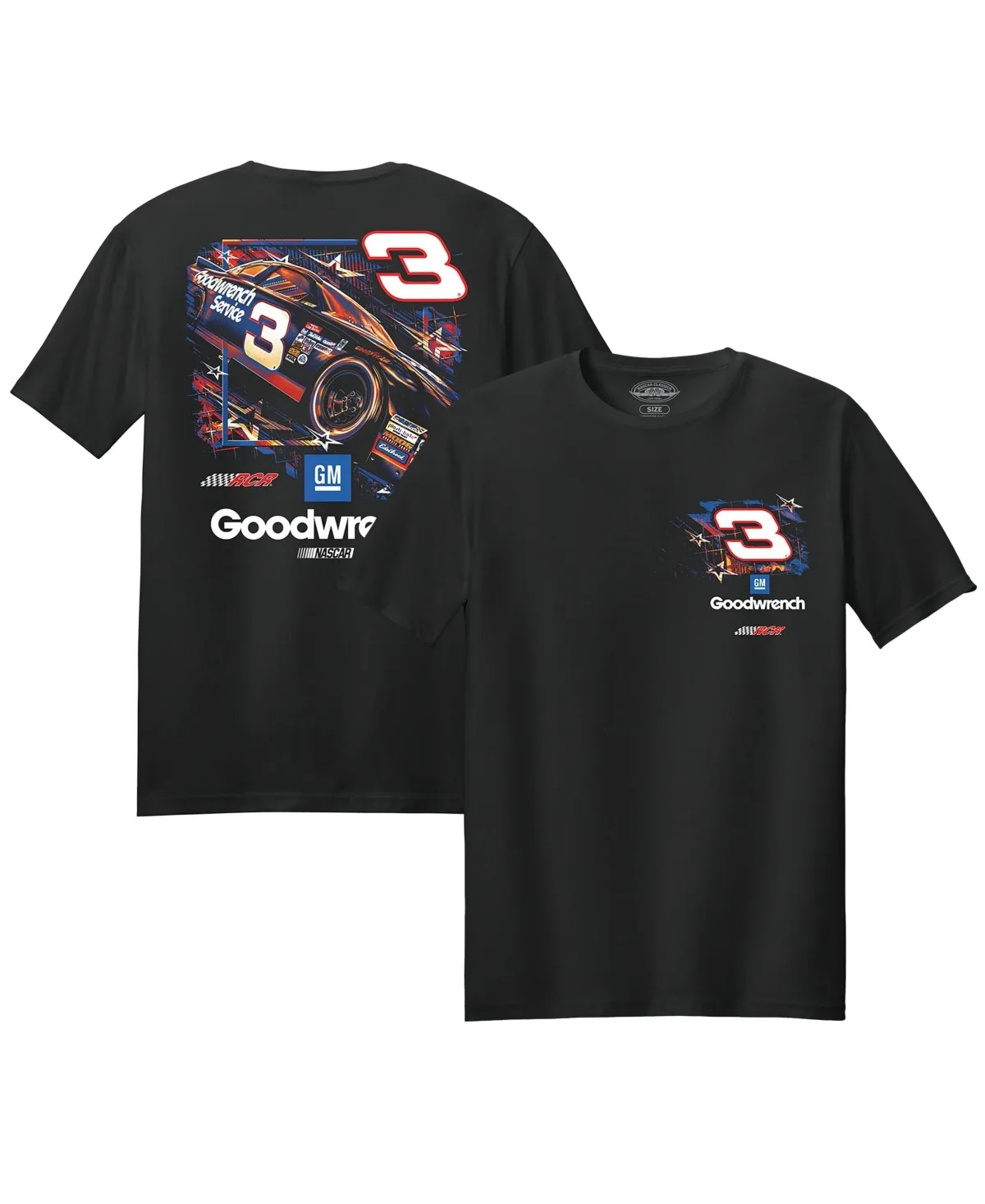 Richard Childress Racing Stars Car Screen Print T-Shirt by Classic Ink