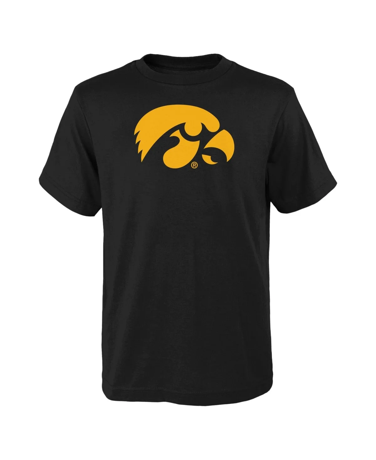 Iowa Hawkeyes Screen-Print Crewneck T-Shirt by Outerstuff
