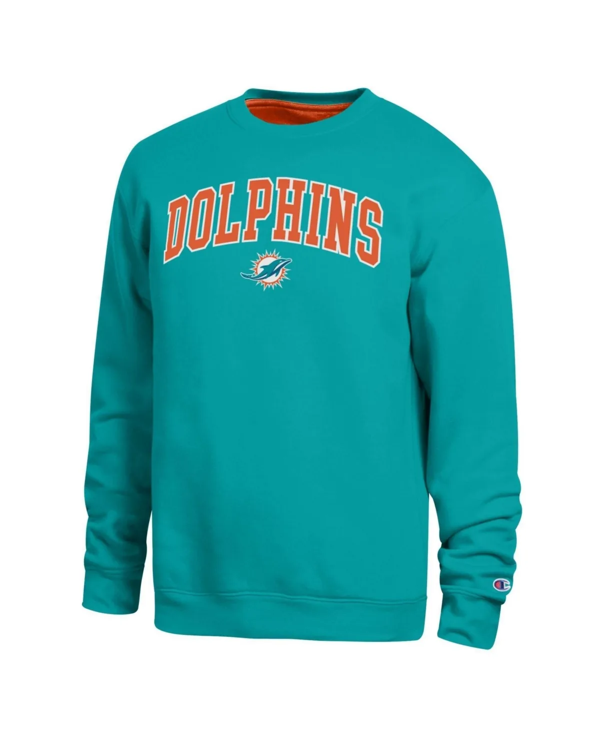 Miami Dolphins Contrast Lined Sweatshirt by Champion