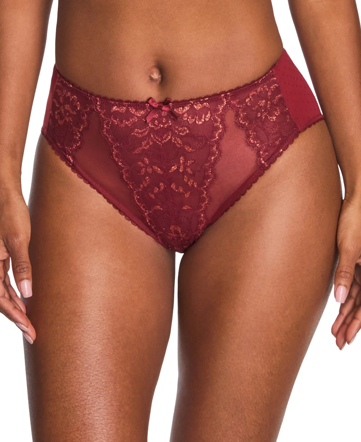 Retro Chic High-Cut Brief by Wacoal