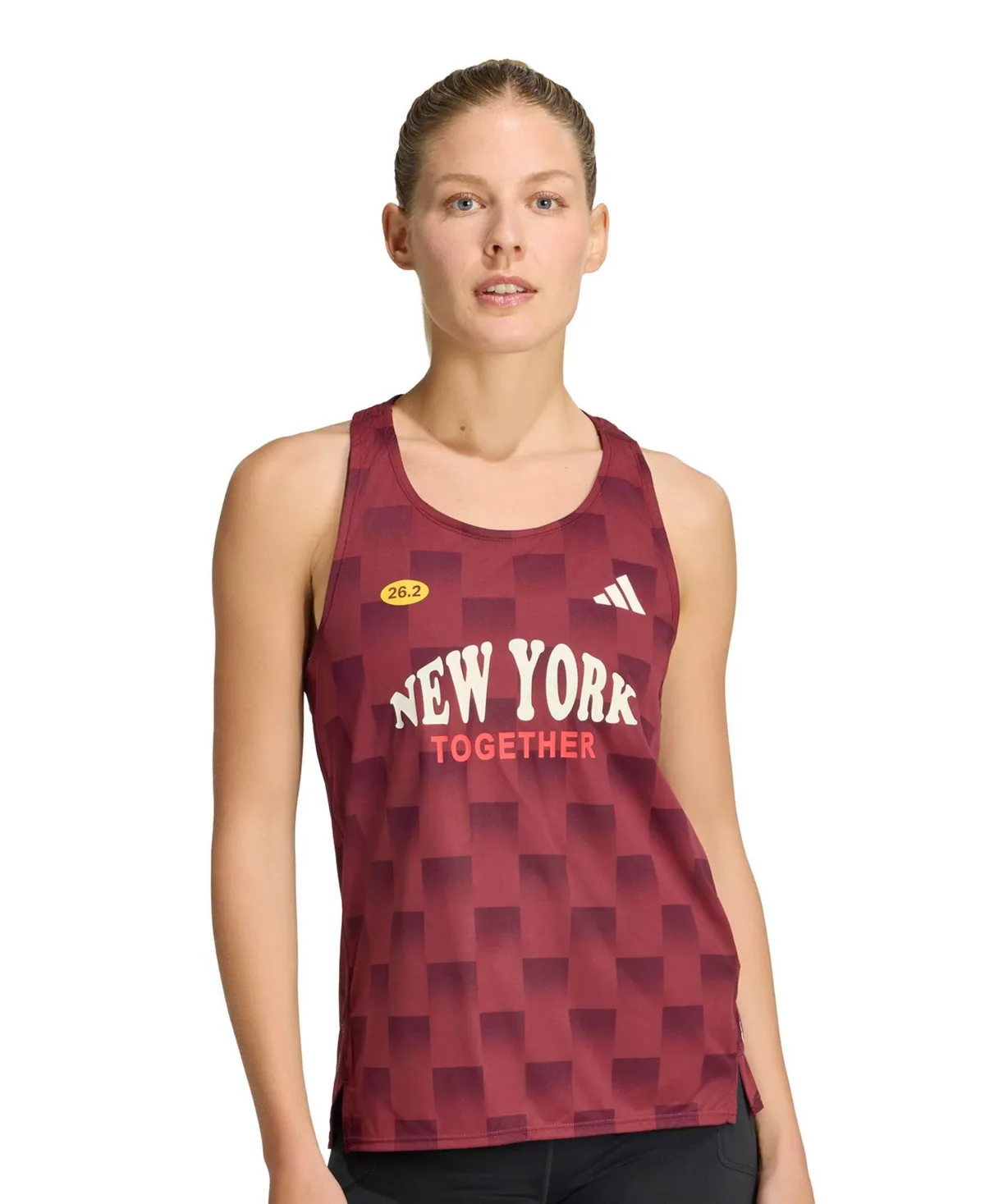 Adizero N Slim-Fit Crewneck Running Tank by adidas