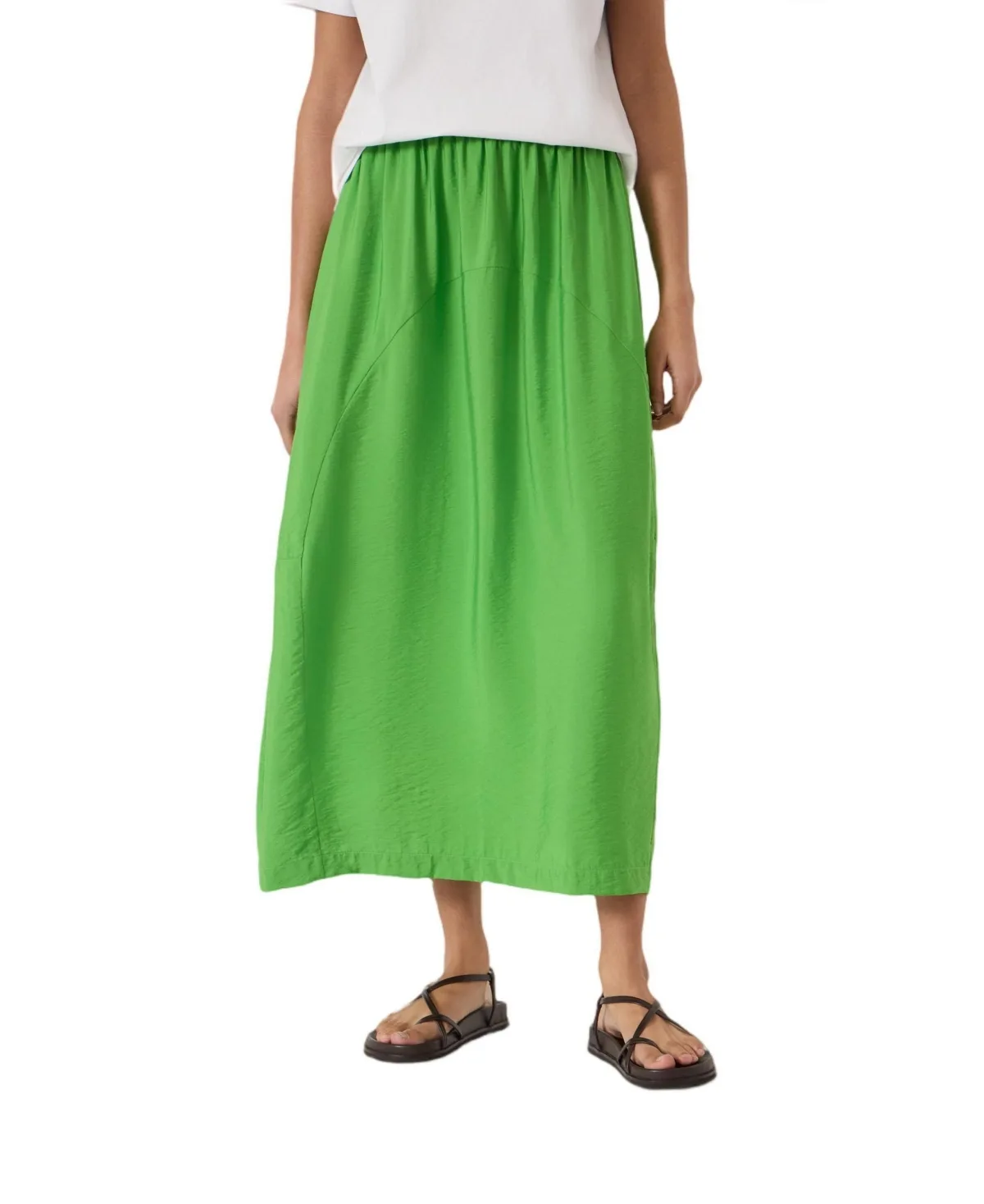 Liddie Air Flow Barrel Midi Skirt