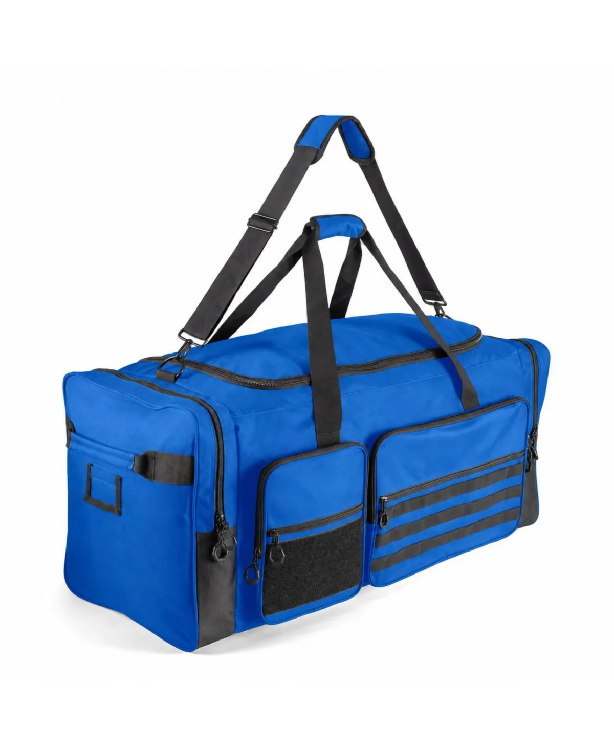 Heavy Duty Sports Equipment Duffle Bag with Multiple Compartments and Padded Strap by Peneyon