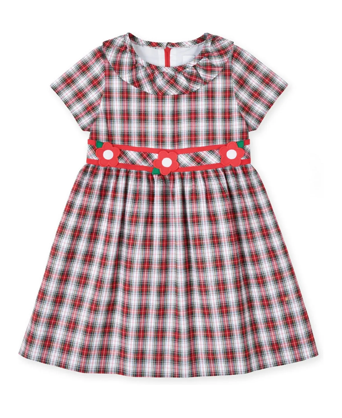 A-Line Ruffle Neck Dress by Florence Eiseman