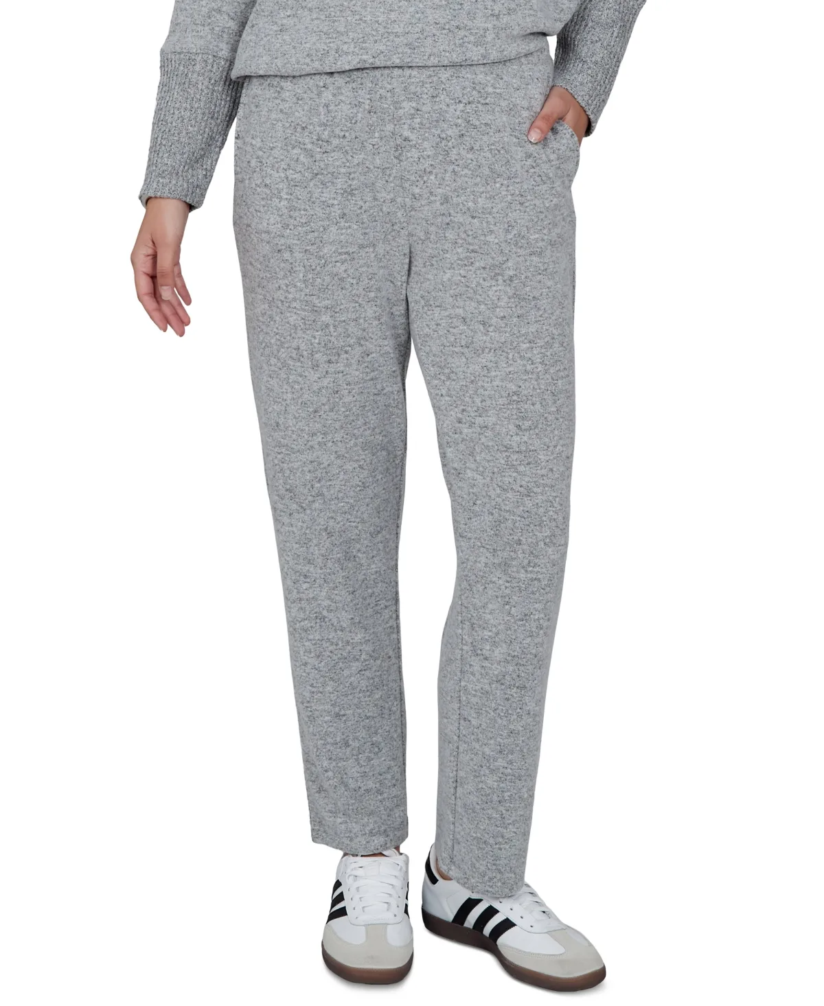 Pull-On Straight Knit Pants by Ruby Rd