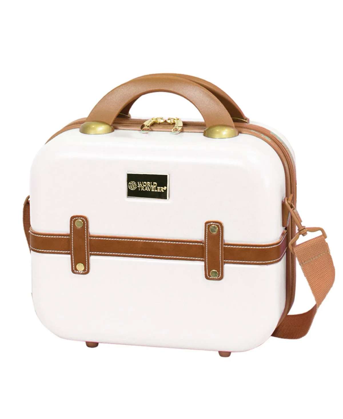 Gatsby Vintage-Like Trunk Style Cosmetic Case by World Traveler