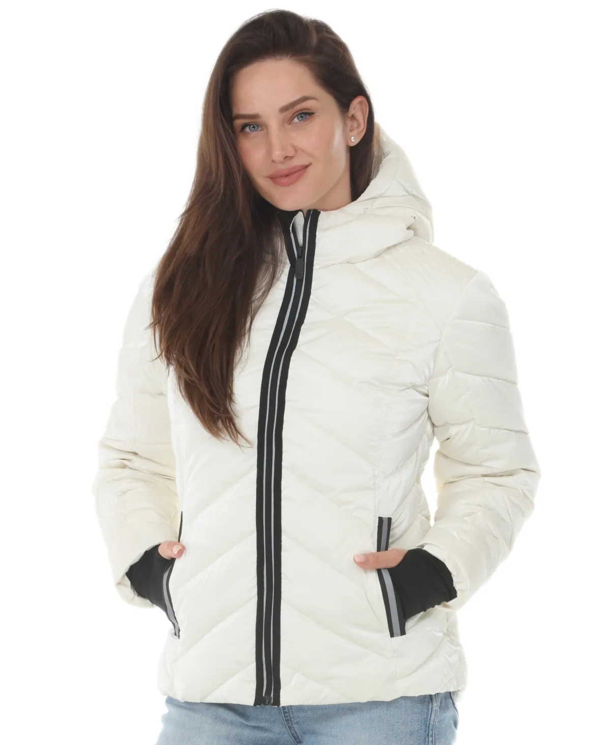 Hooded Quilted Puffer Jacket