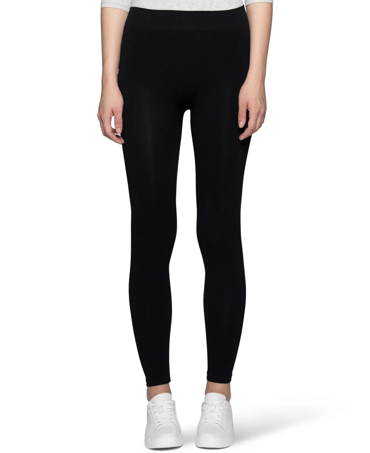Seamless High-Waisted Fleece-Lined Leggings