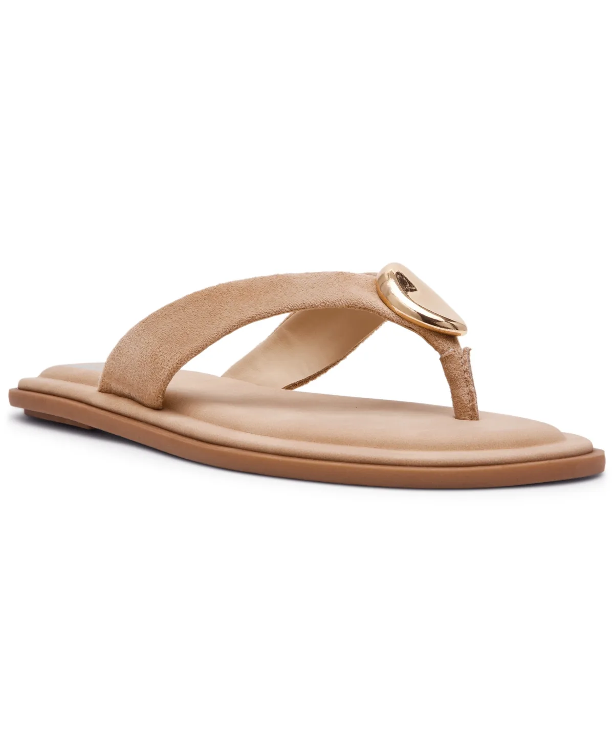 Ofelia Dome Stud Thong Flip Flop Flat Sandals by Dolce Vita