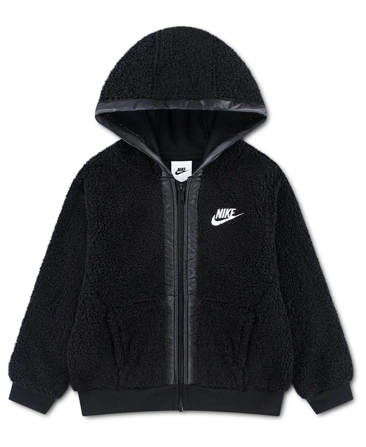 High-Pile Fleece Full-Zip Hoodie by Nike