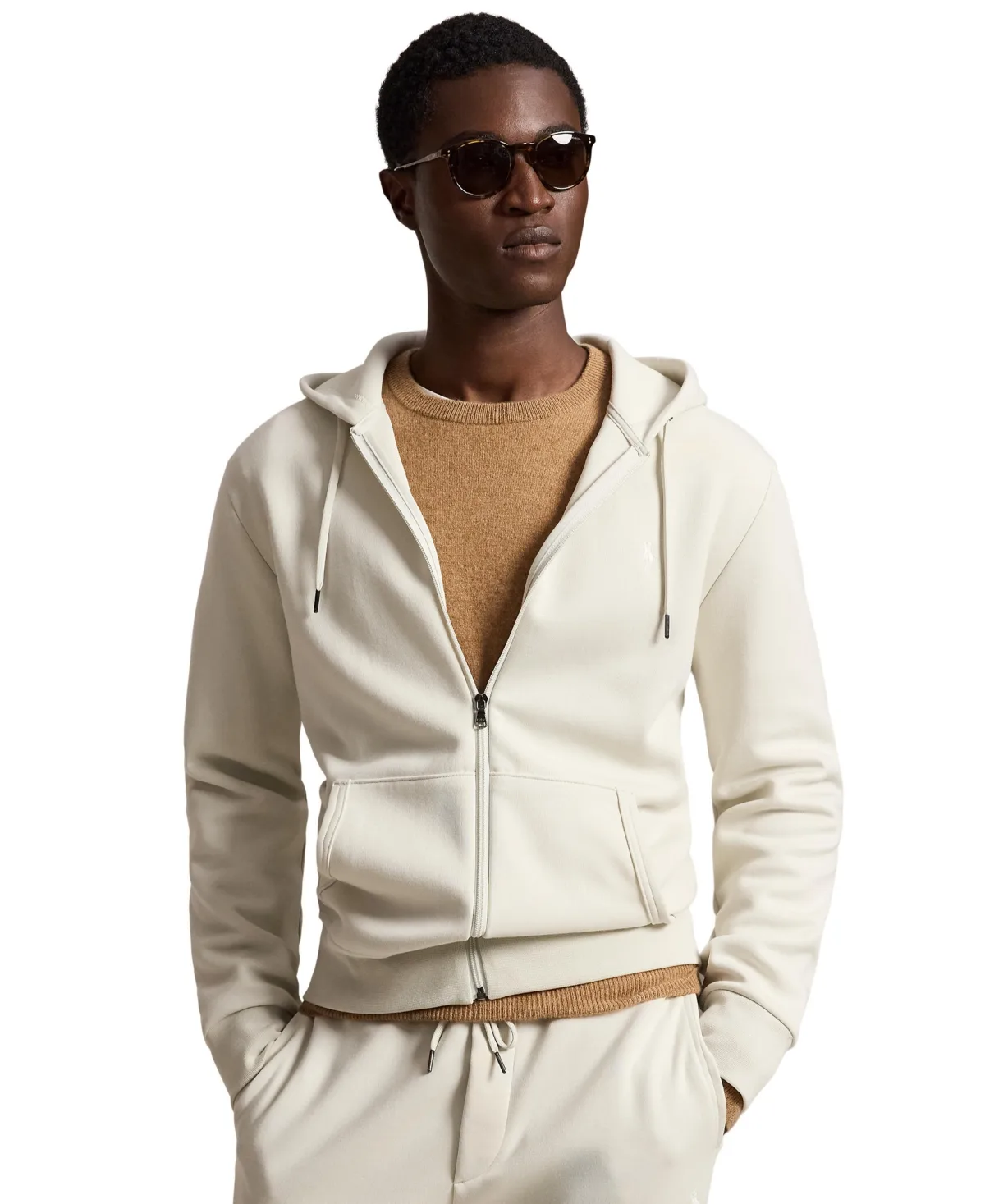 Double-Knit Full-Zip Hoodie by Polo Ralph Lauren