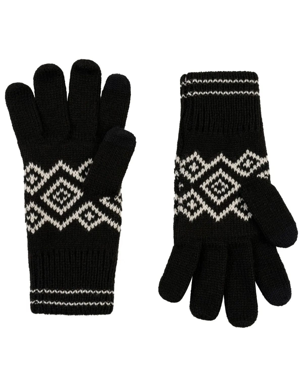 Snow Cap Fairisle Touchscreen Gloves by Scotch & Soda