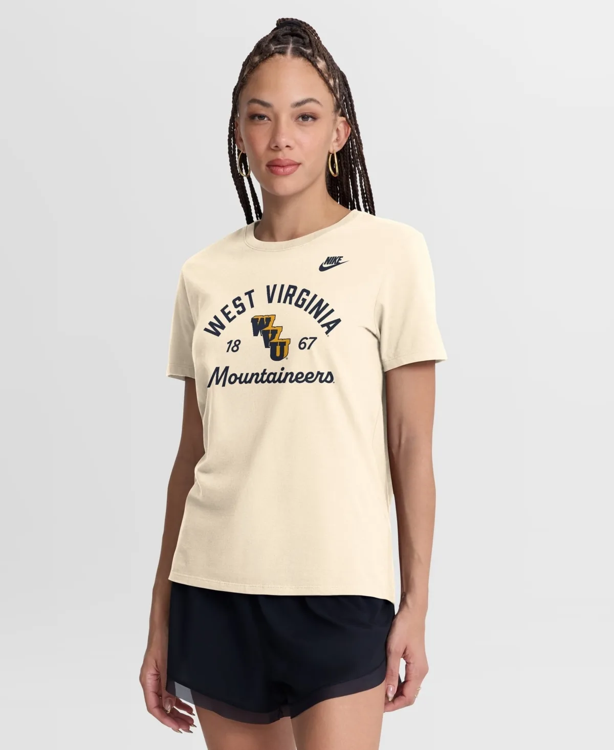 West Virginia Mountaineers Legacy Team Name T-Shirt by Nike