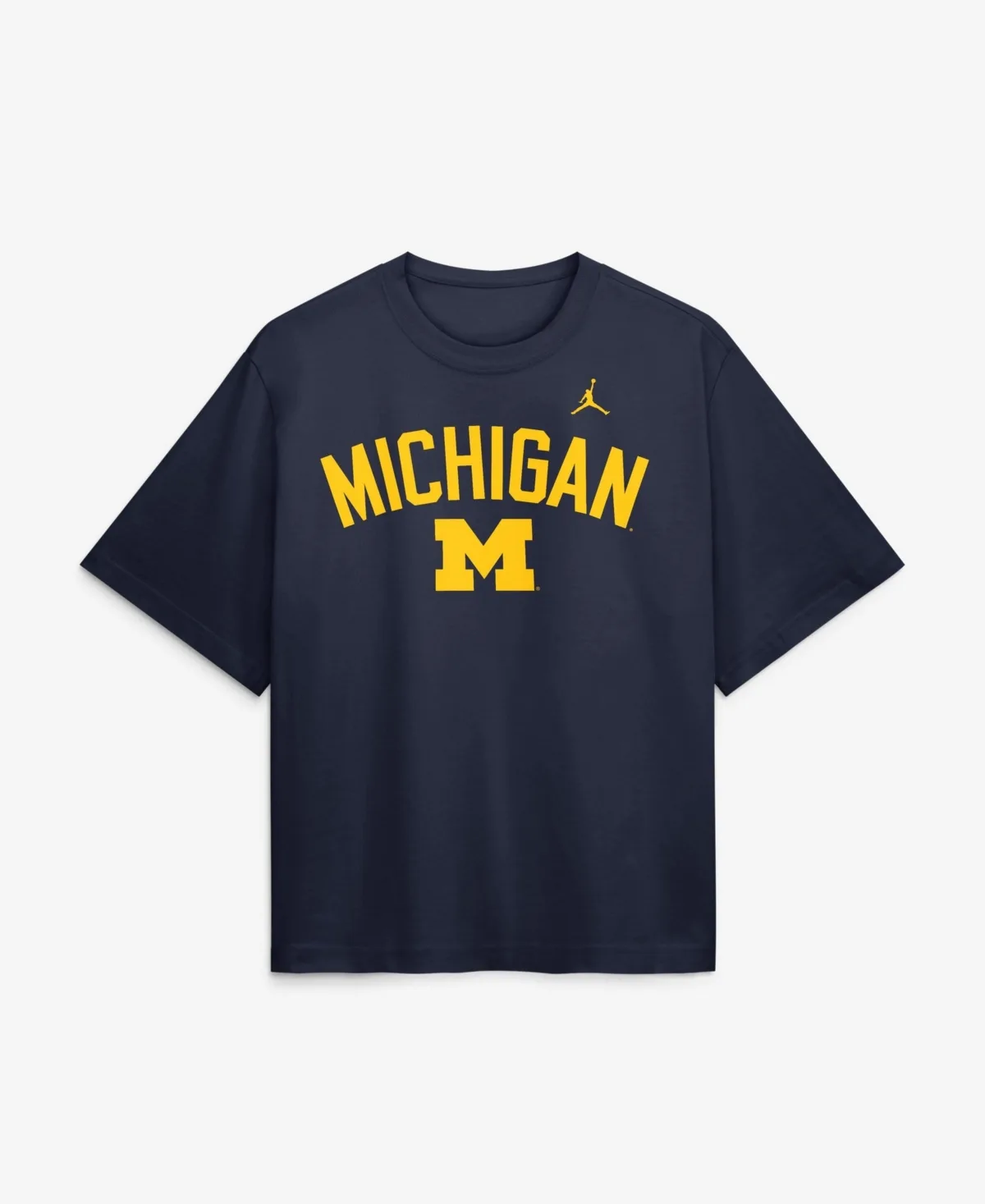 Michigan Wolverines Arch Logo Boxy T-Shirt by Jordan