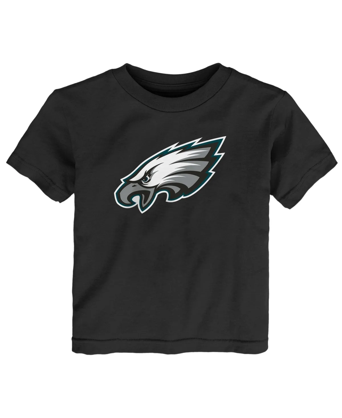 Philadelphia Eagles Primary Logo Screen-Print Crewneck T-Shirt by Outerstuff