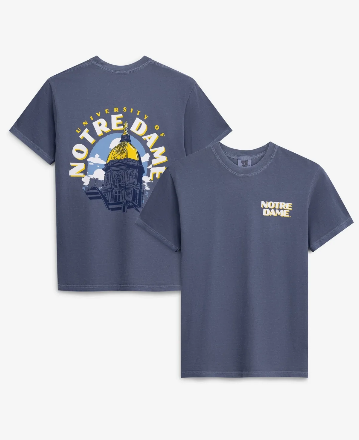Notre Dame Fighting Irish Graphic Crewneck T-Shirt by Image One