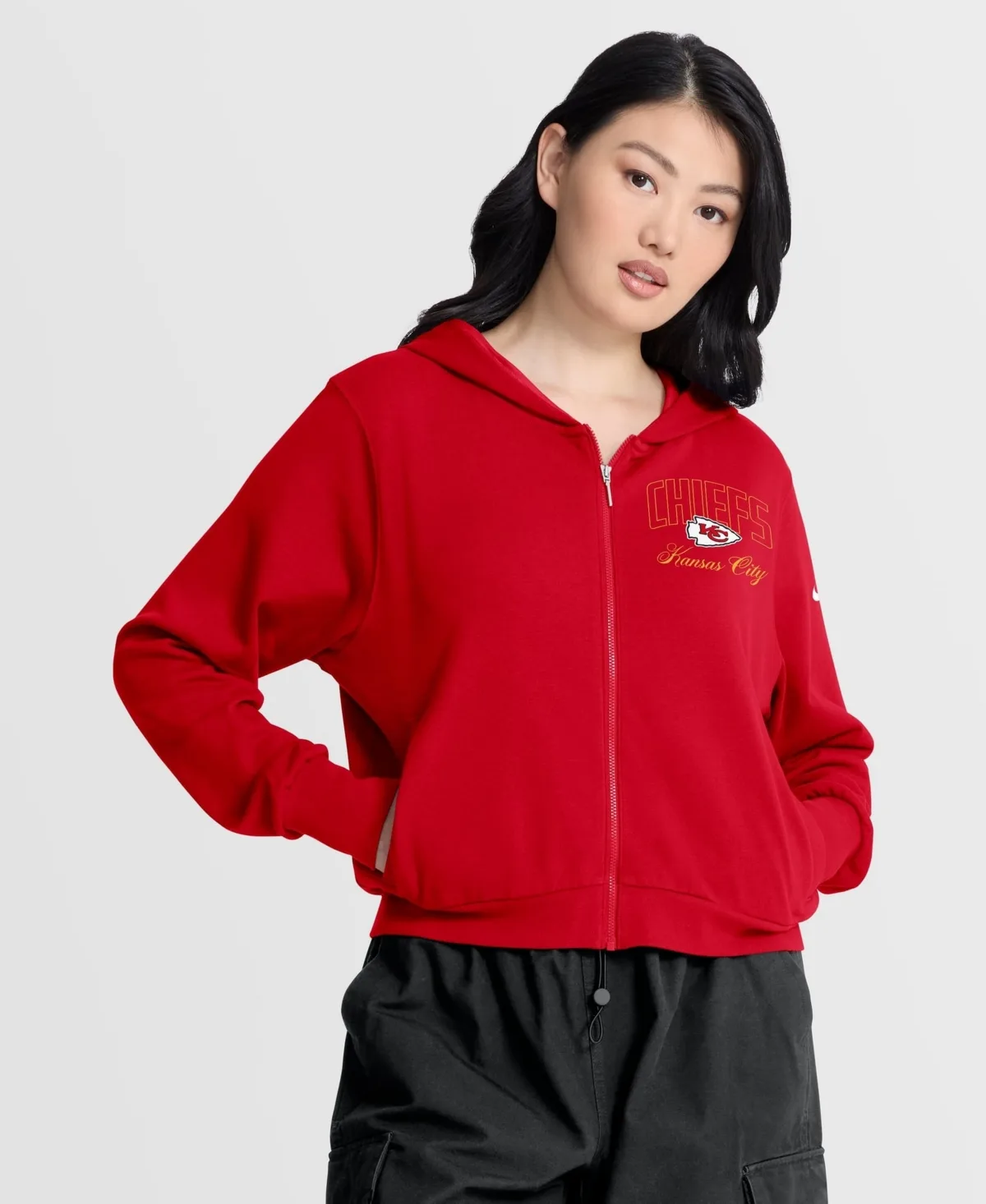 Kansas City Chiefs Primetime Full-Zip Hoodie by Nike