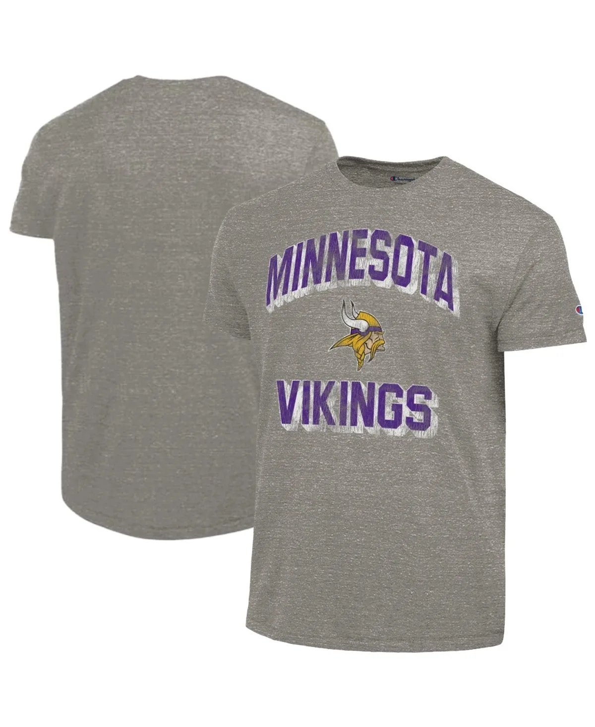 Minnesota Vikings Ultimate Tri-Blend Crewneck T-Shirt by Champion