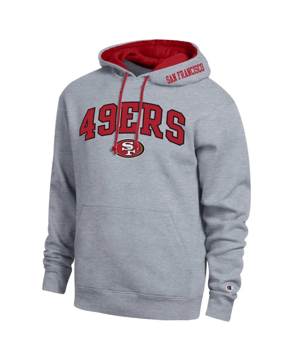 San Francisco 49ers Contrast Hoodie by Champion
