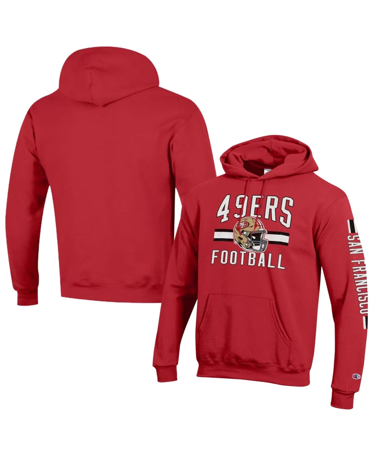 San Francisco 49ers Powerblend Fleece Hoodie