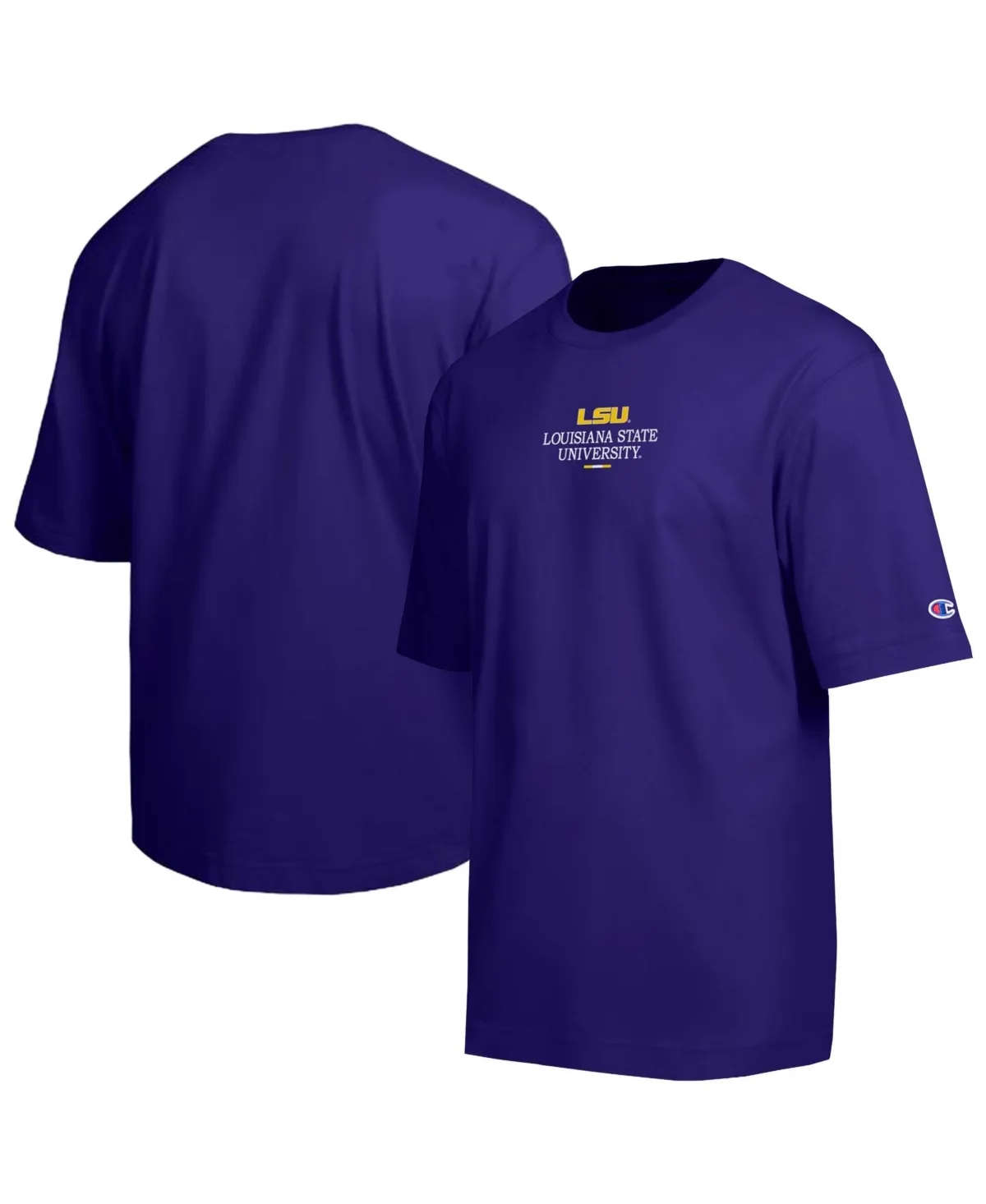 Lsu Tigers All-Star Screen-Print Graphic Tugless-Collar T-Shirt by Champion