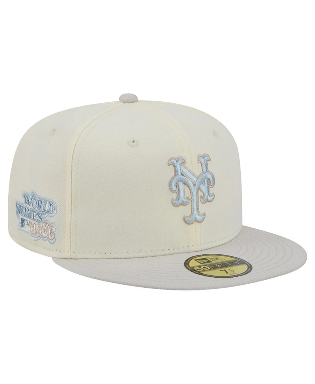 New York Mets 59FIFTY Crisp Equinox World Series Fitted Hat by New Era