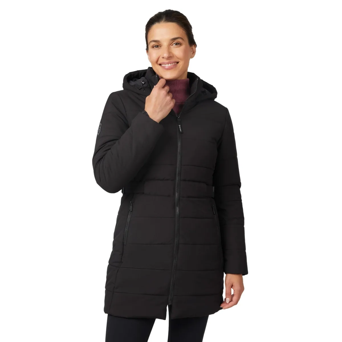 Cirrus Quilted Puffer Hooded Jacket