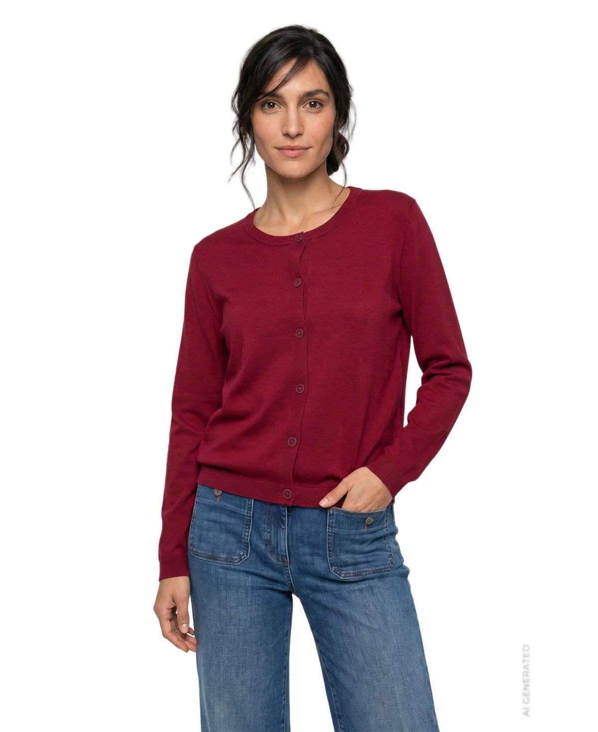 Fine Gauge Cardigan by Olsen