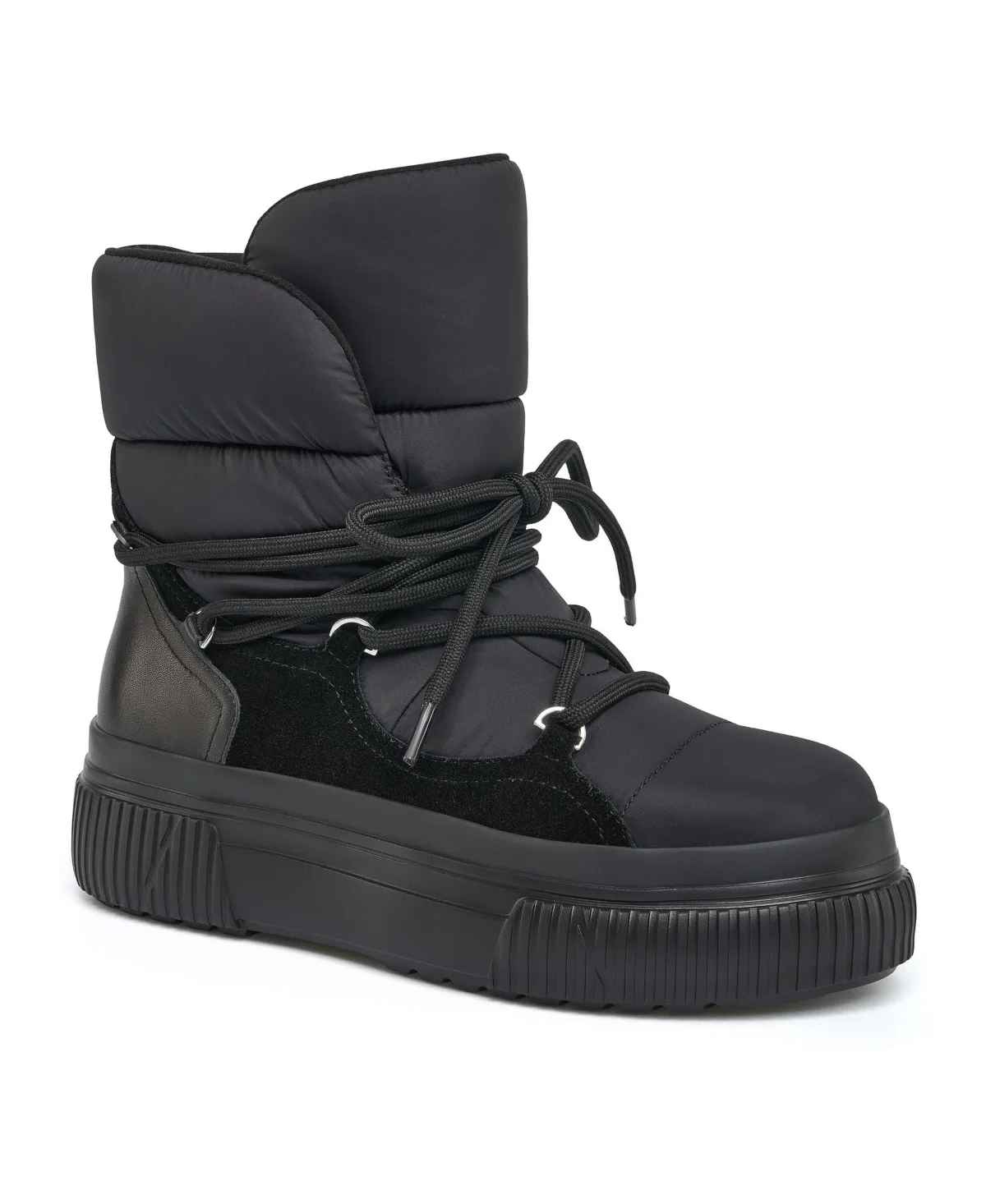 Warren Platform Suede Boots by Jslides