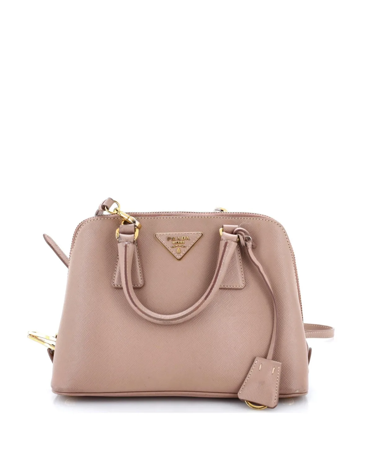 Pre-Owned Prada Small Promenade Bag Saffiano Leather by Prada