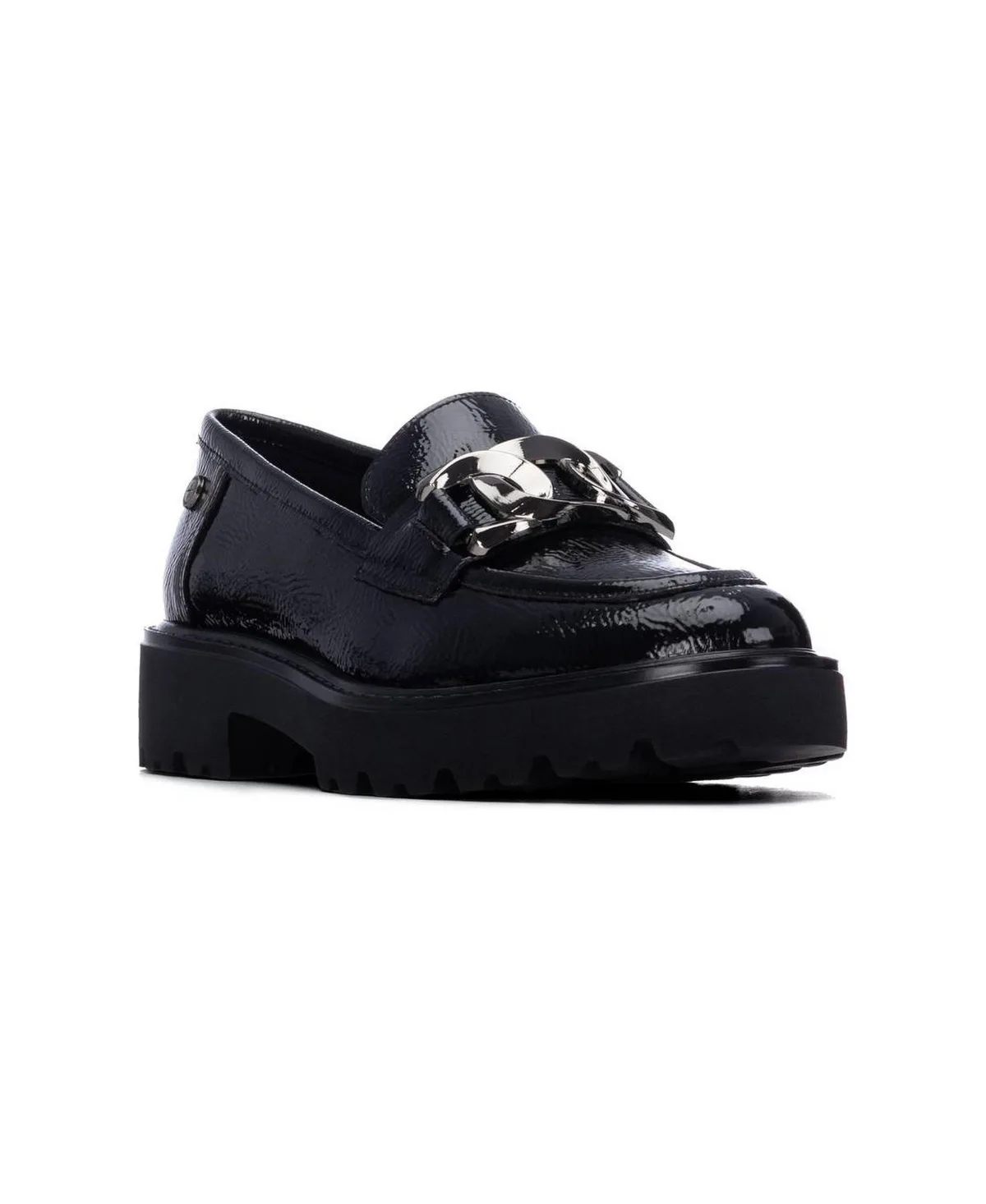 Casual Patent Leather Moccasins by Xti