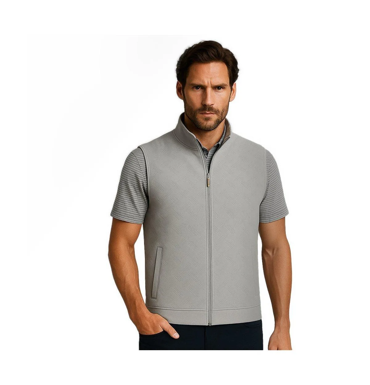 Golf Apparel Artisan Vest by COLE HAAN