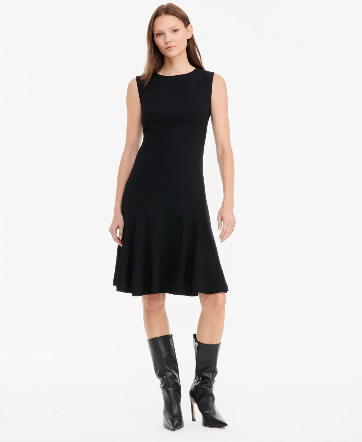 Devon Sleeveless Fit & Flare Knee-Length Dress by Kobi Halperin