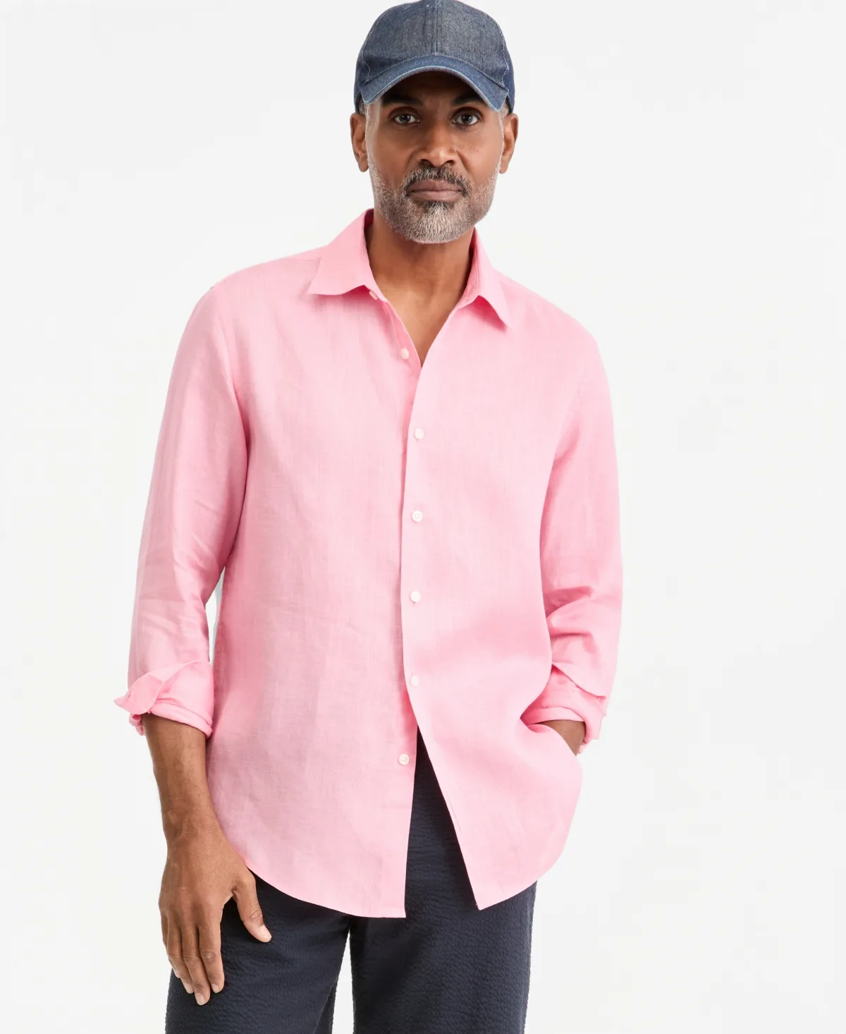 100% Linen Shirt by Club Room