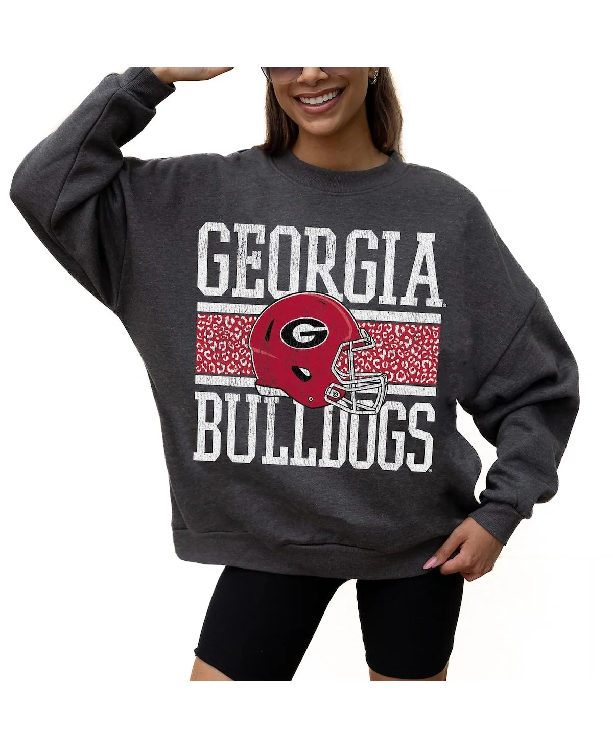 Georgia Bulldogs Premium Fleece Pullover Sweatshirt by Gameday Couture