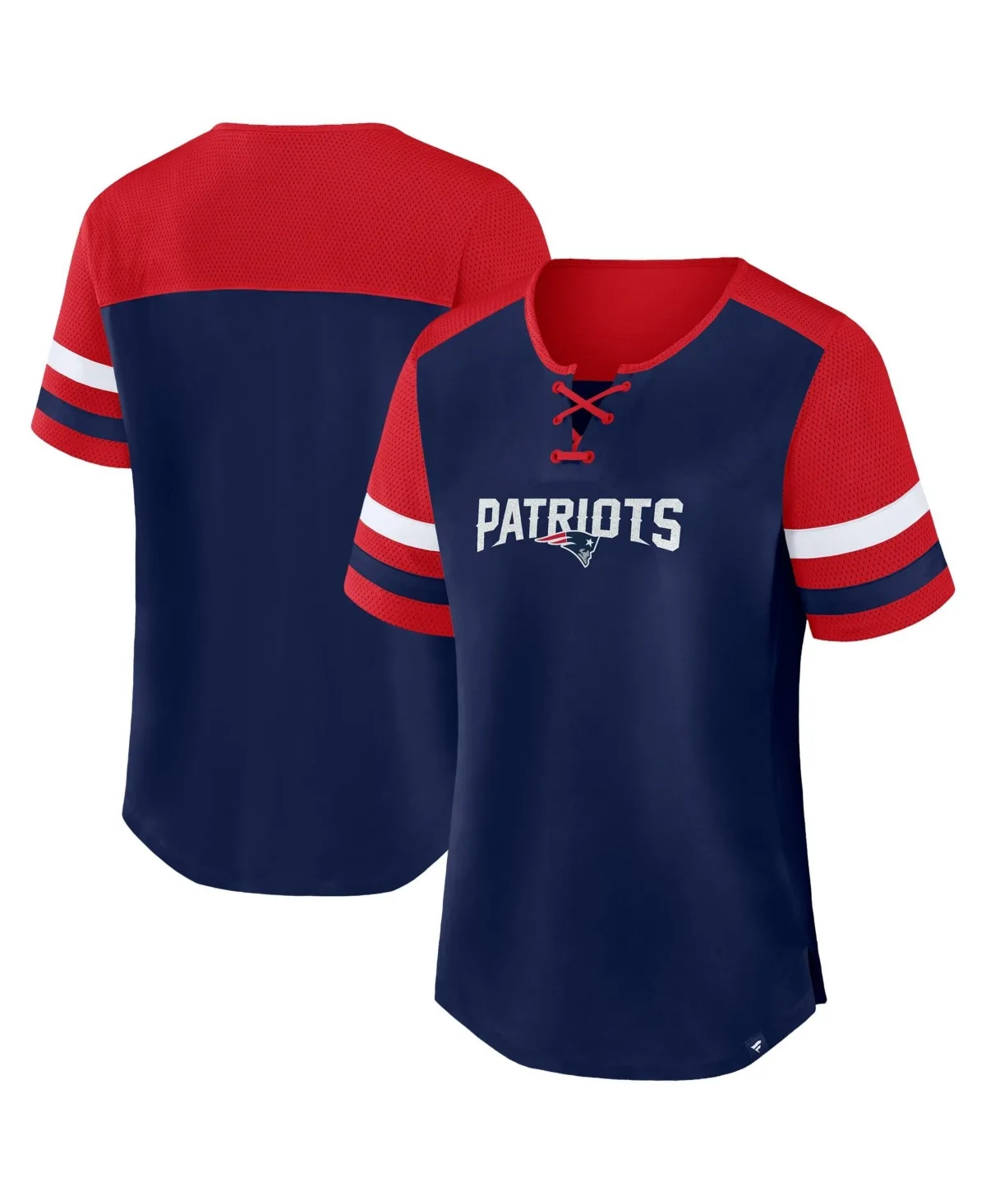 Curl Route Throwback Lace-Up T-Shirt by Fanatics