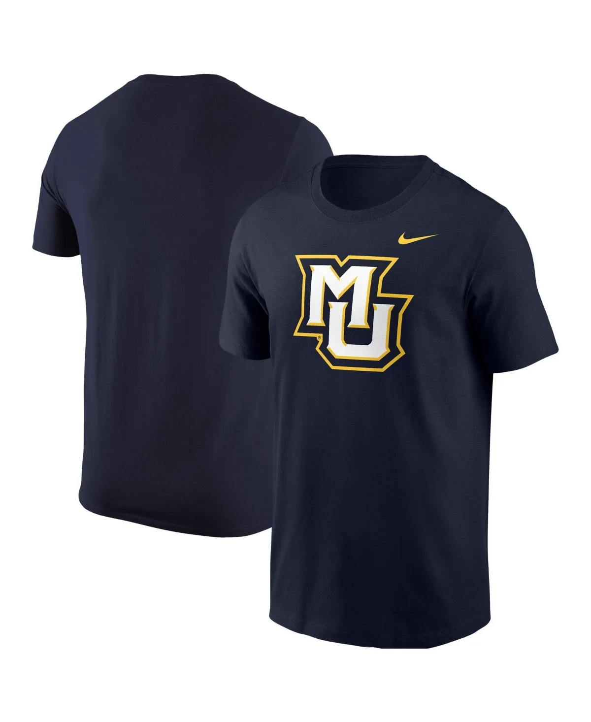 Marquette Golden Eagles Classic-Fit Crewneck Cotton T-Shirt by Nike