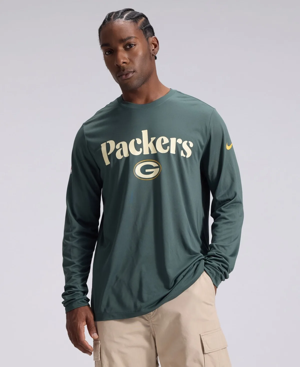 Bay Packers 2026 Rivalries Collection Sideline Legend Long Sleeve T-Shirt by Nike