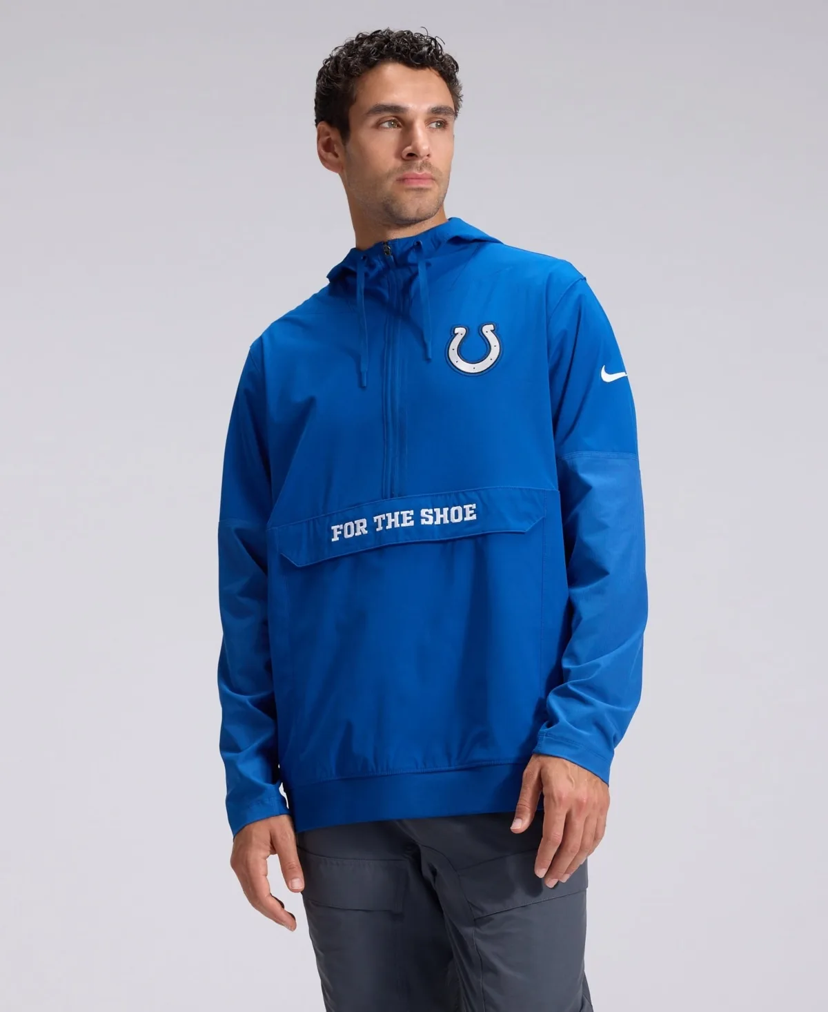 Indianapolis Colts 2026 Rivalries Collection Sideline Anorak Half-Zip Jacket by Nike