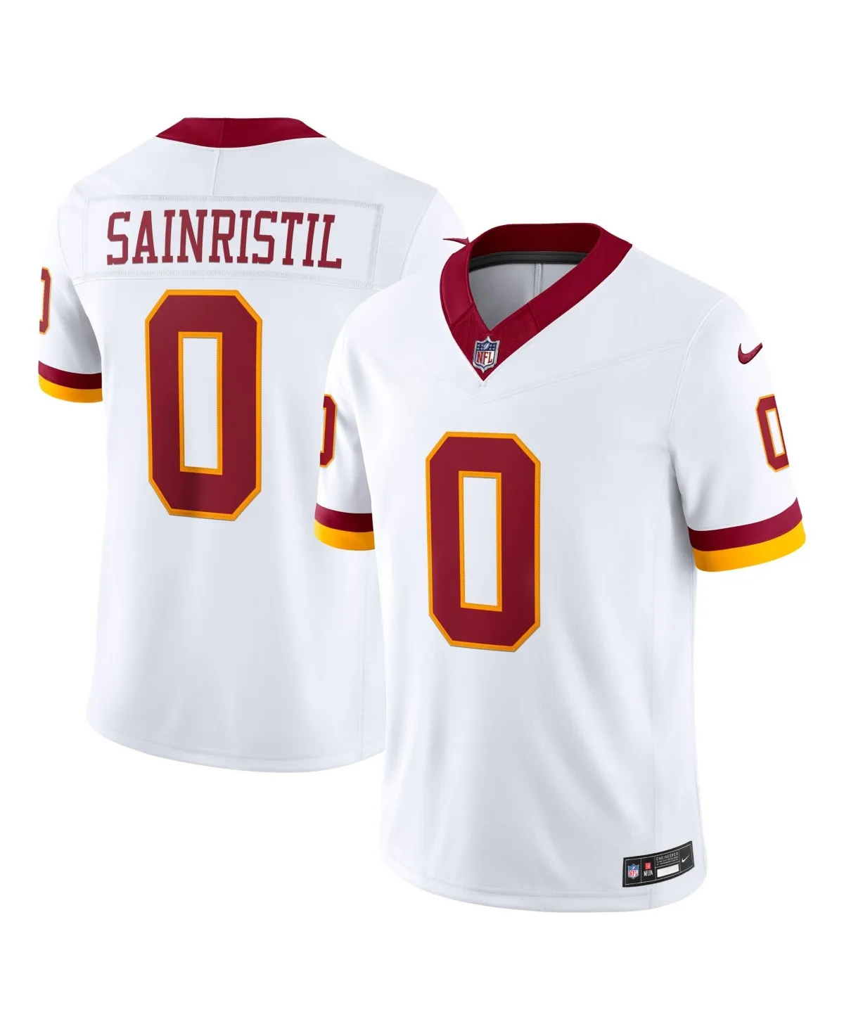 Mike Sainristil Washington Commanders Vapor F.u.s.e. Stitched Limited Jersey by Nike