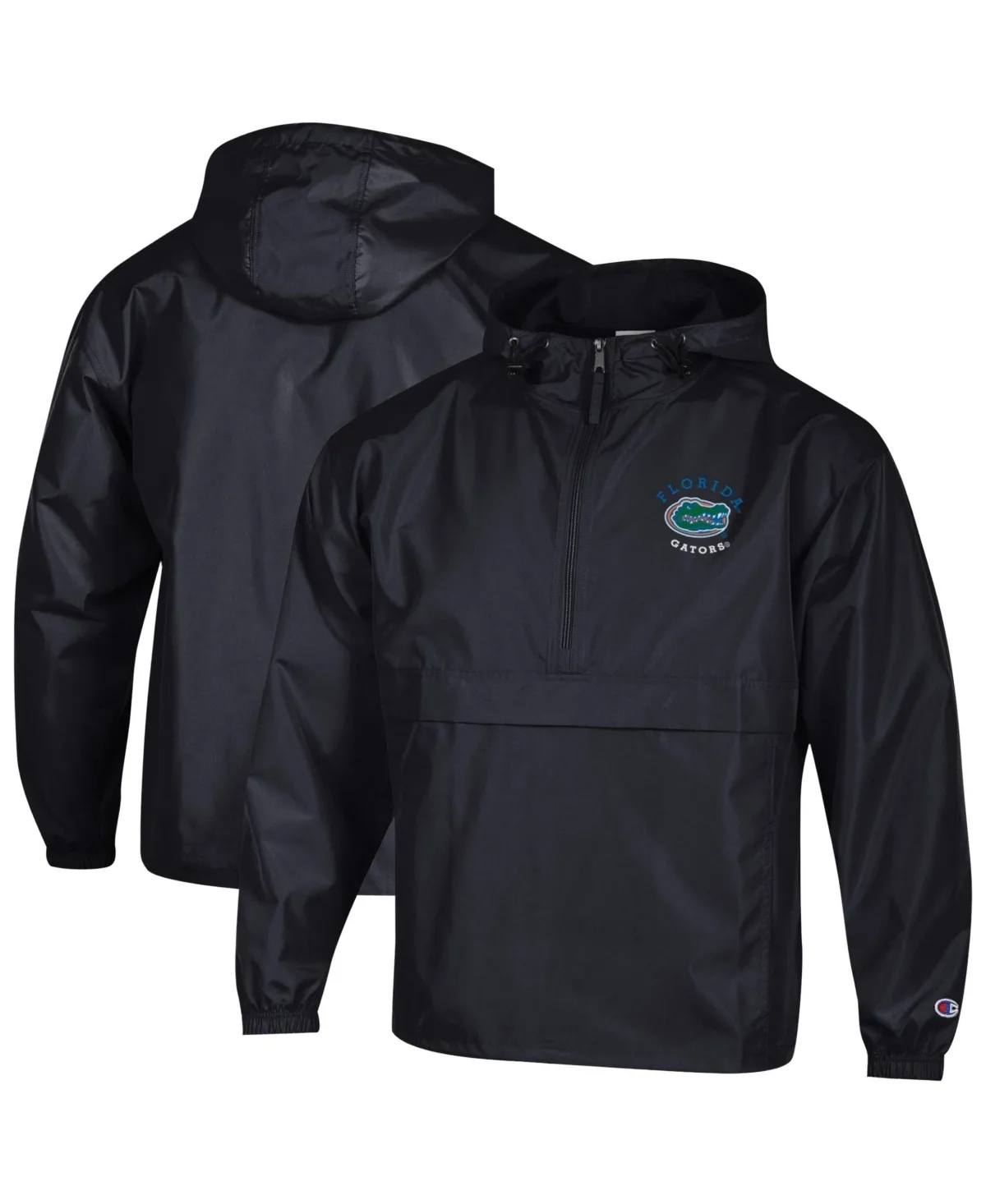 Stadium Hooded Packable 1/2-Zip Windbreaker Jacket by Champion