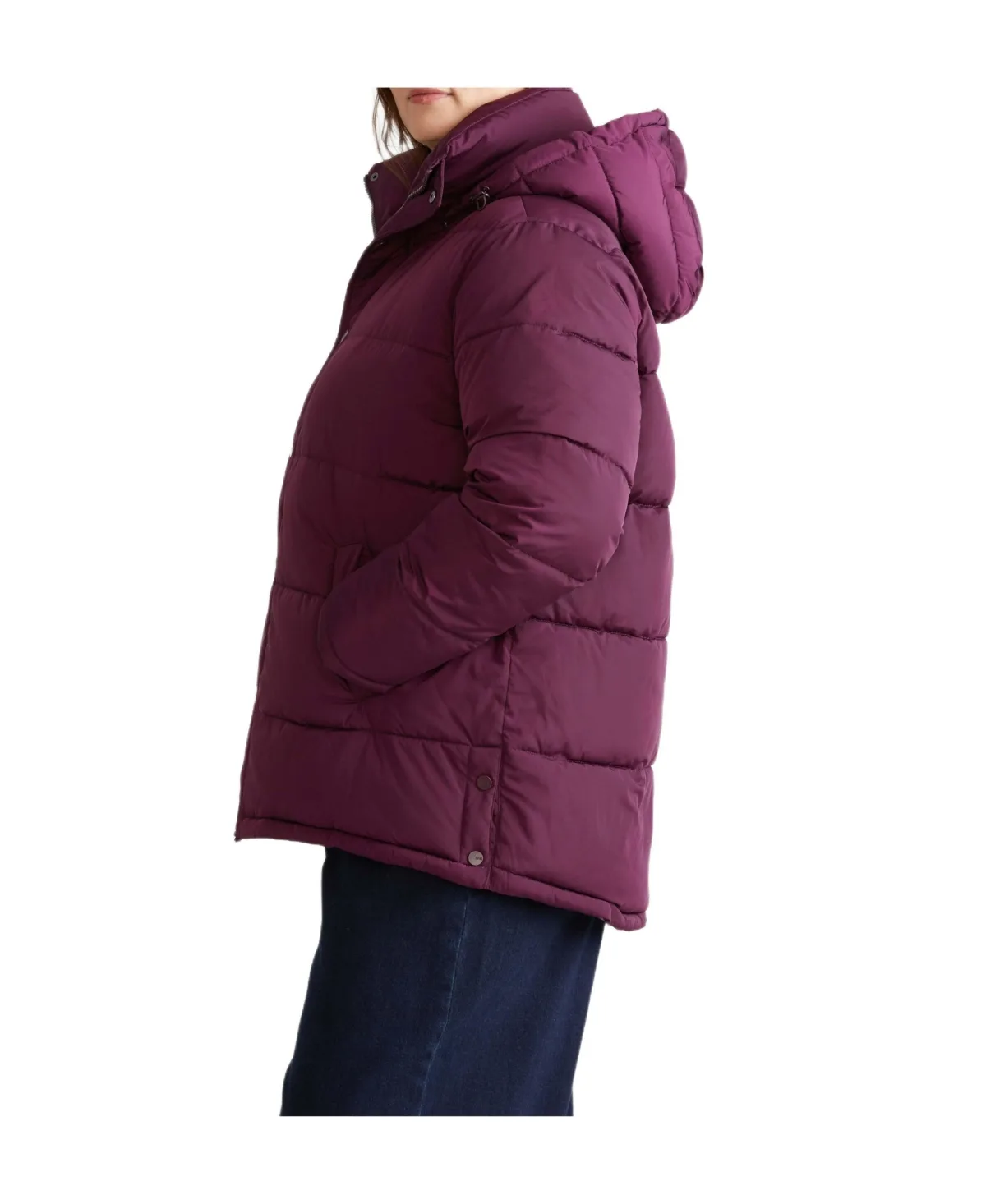 Rainier Short Hooded Puffer by Universal Standard