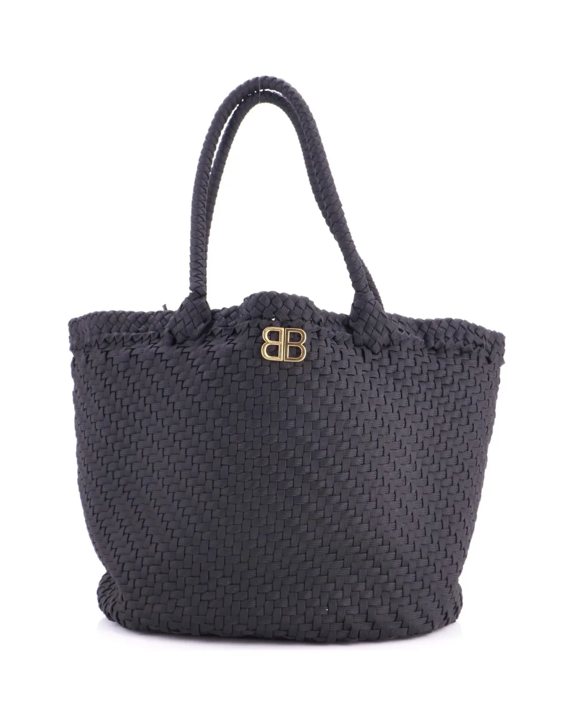 Pre-Owned Balenciaga Large Shoelace Tote Woven Fabric by Balenciaga