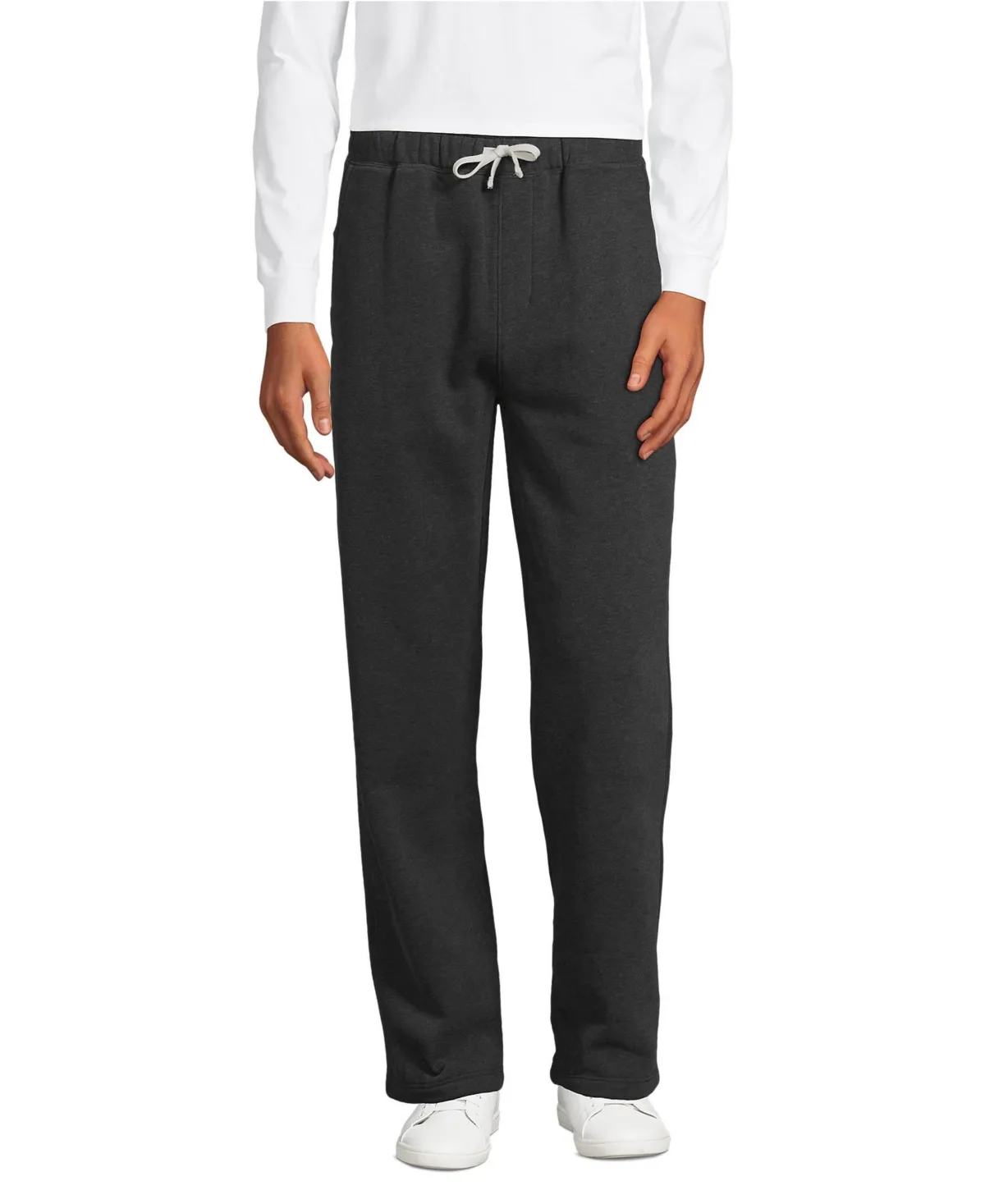 Serious Sweats Wide Leg Pant by Lands' End