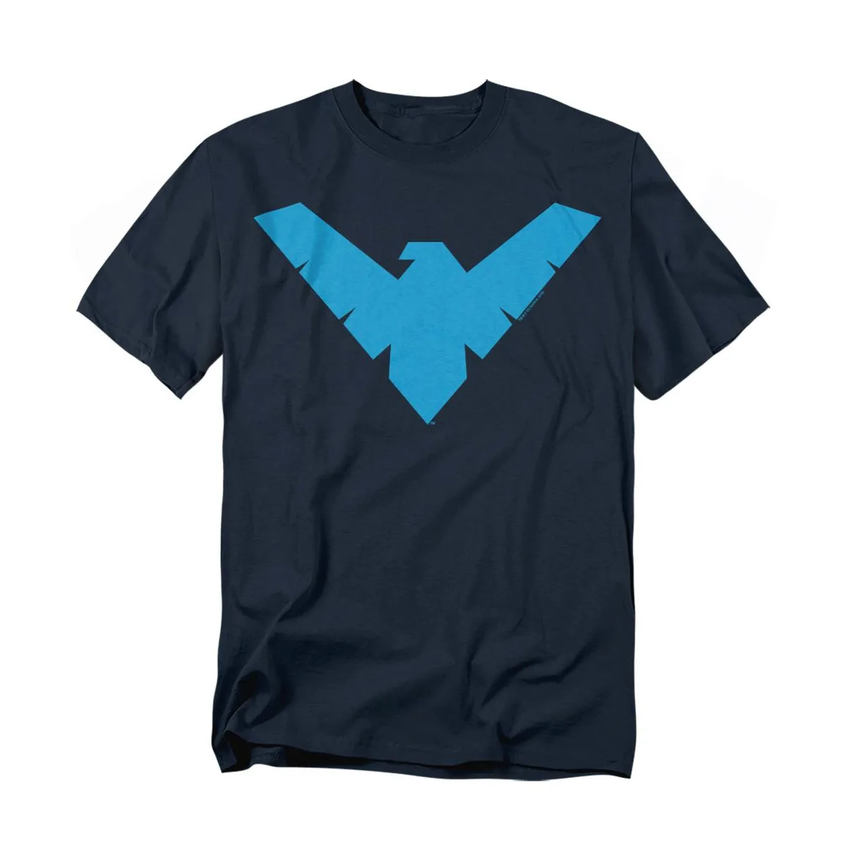 Batman Nightwing Symbol Graphic Crewneck T-Shirt by Batman