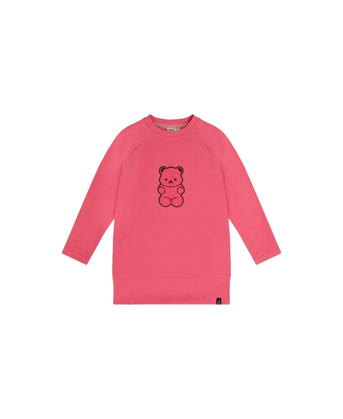 Back to Cool! Long-Sleeve Bear Applique Tunic by Deux Par Deux