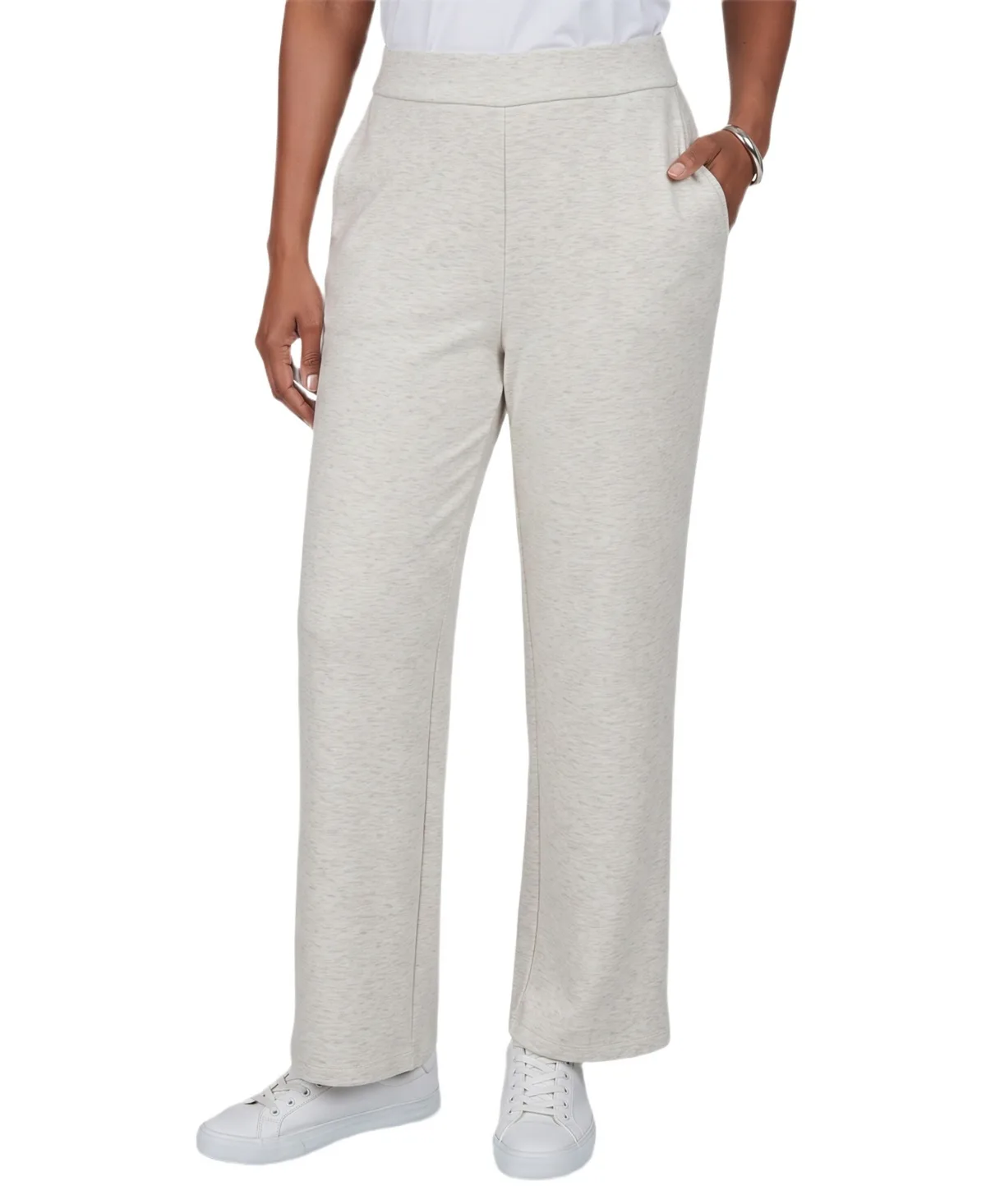 Wide-Leg Pull-On Pants by Alfred Dunner