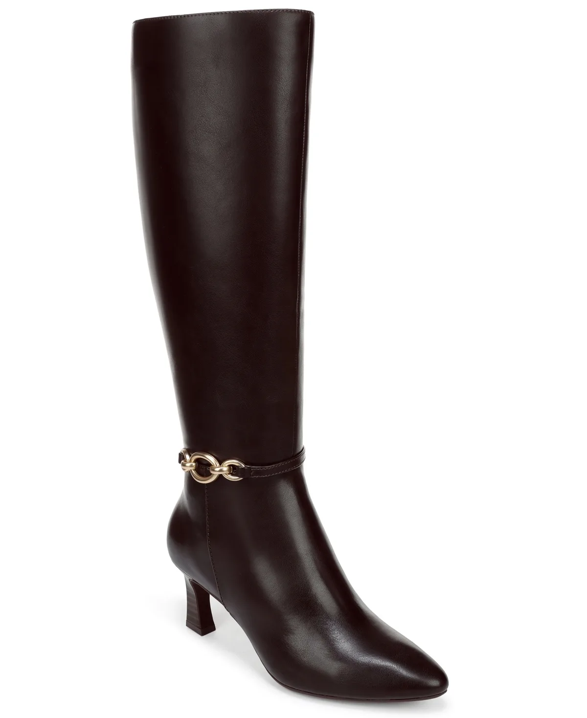 Shaniaa Belt Pointed Toe Booties by Style & Co