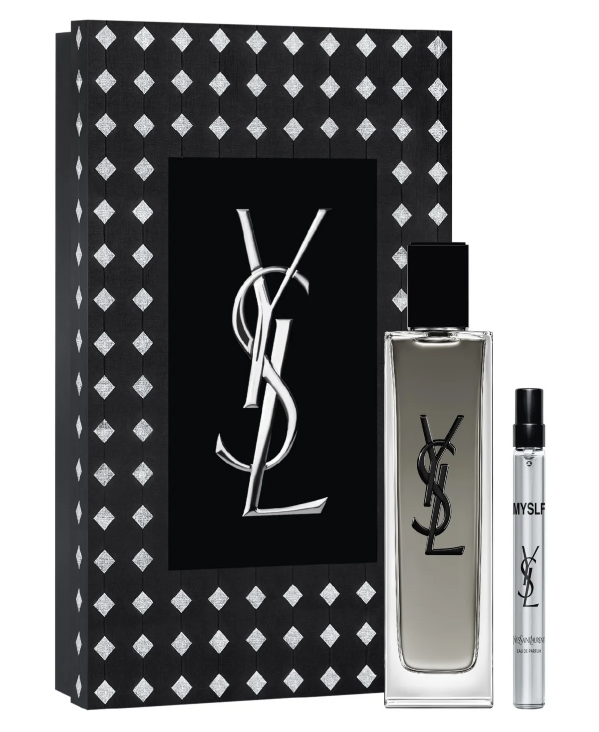 Yves Saint Laurent 2-Piece Myslf Eau De Toilette Intense + Travel Eau De Parfum Gift Set by Saint Laurent