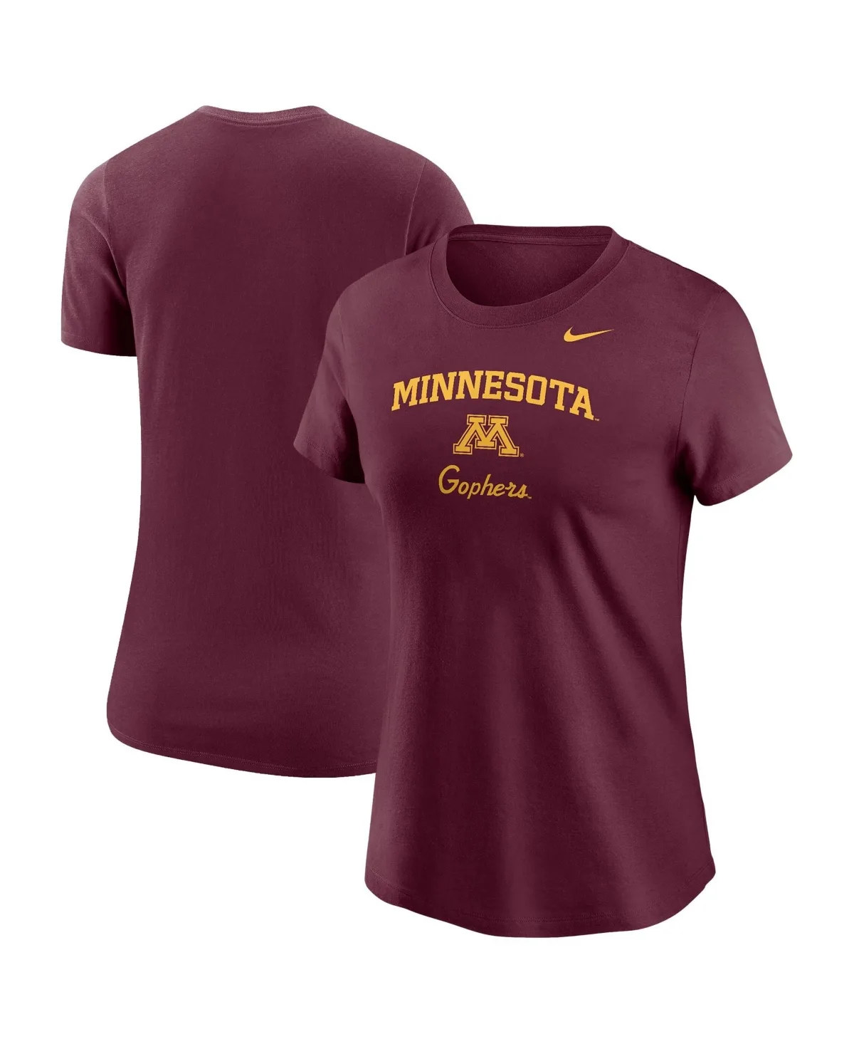 Minnesota Golden Gophers Minnesota Authentics Longline Crewneck T-Shirt by Nike